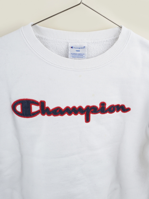 Champion 白色卫衣