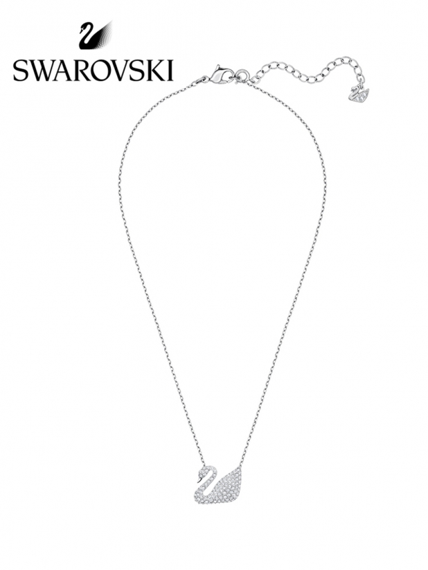 swarovski施华洛世奇银天鹅项链5007735