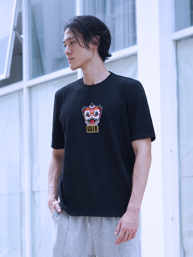 霸住2.0 圆领Tee 黑色