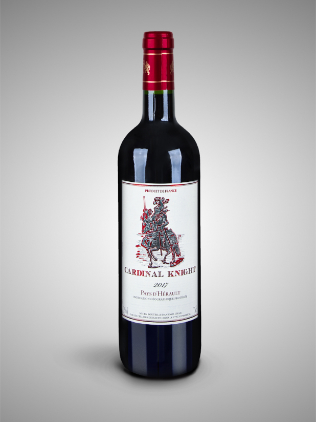 法国红衣骑士干红葡萄酒