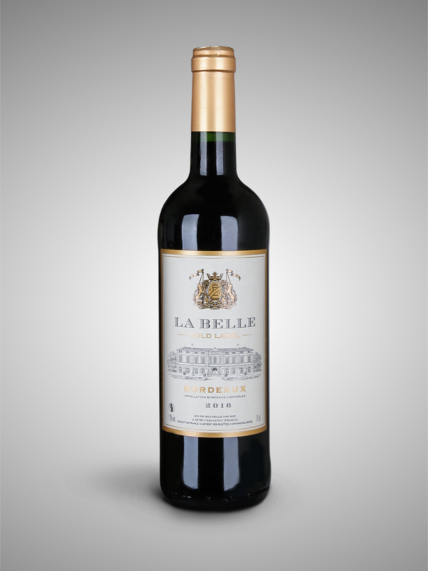 法国波尔多勒贝尔干红葡萄酒