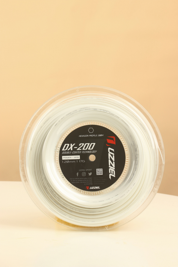 全新 UZZIEL dx200 1.20mm 网球线 200m