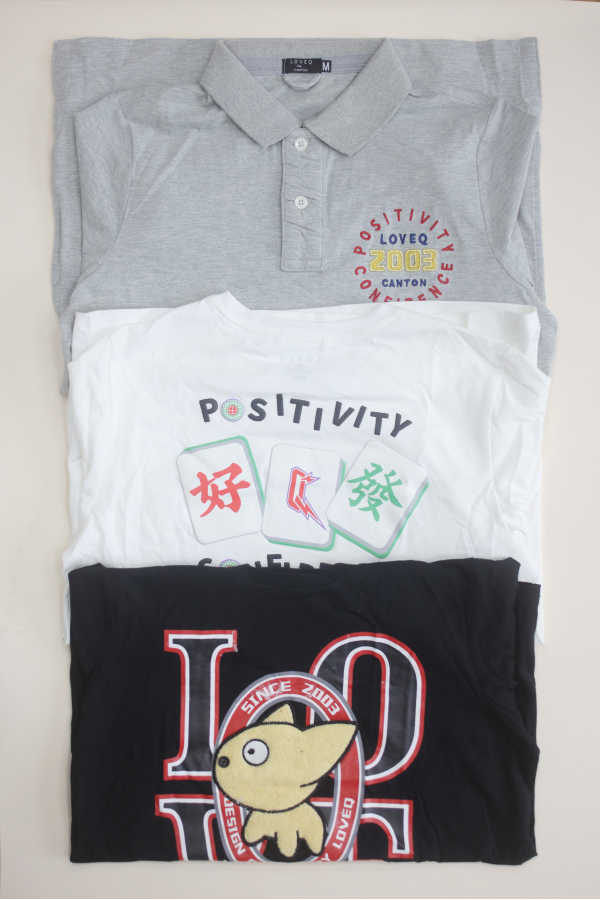 样板 POLO+T恤 3件 M码