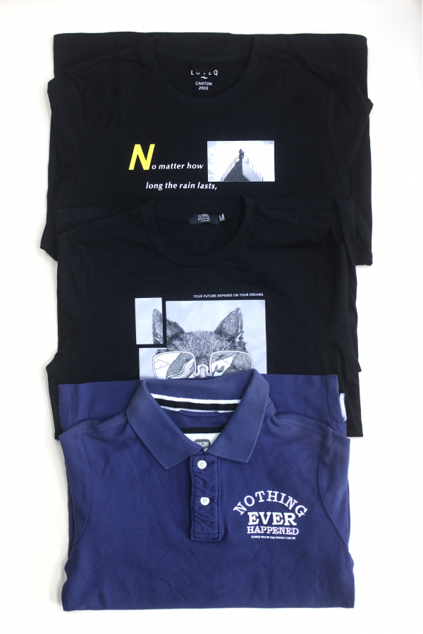 样板 POLO+T恤 3件 M码