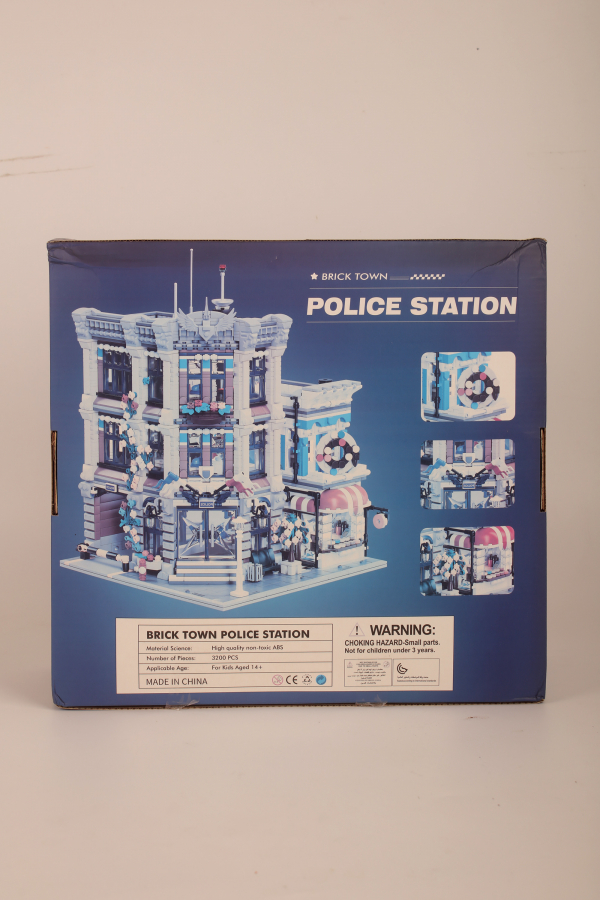 全新 BRICK TOWN 警察局积木 3200PCS