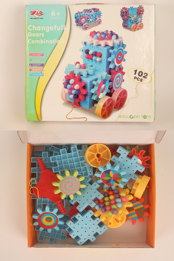 9新 齿轮百变积木 102PCS
