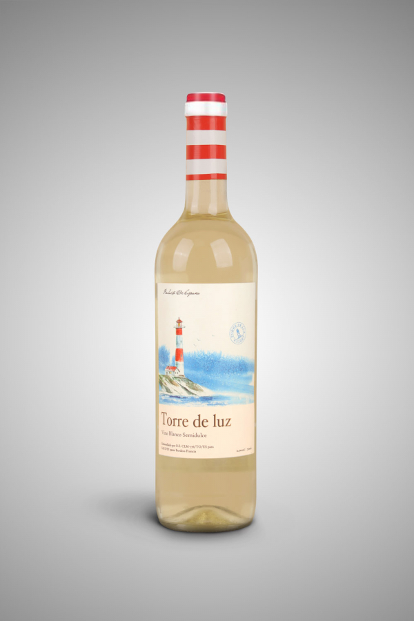 西班牙彼岸灯塔半甜白葡萄酒