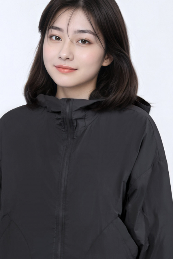 UPF50+速干防晒衣女款深灰色