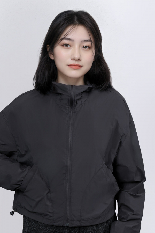 UPF50+速干防晒衣女款深灰色