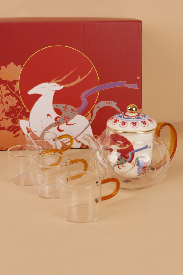 全新 共和京品 餐具套装 5件套