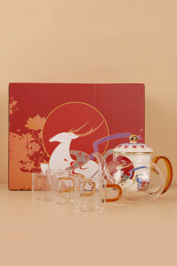 全新 共和京品 餐具套装 5件套