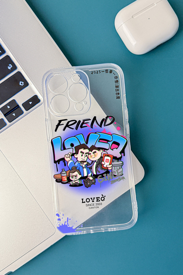 一些事一些情Friend的透明手机壳
