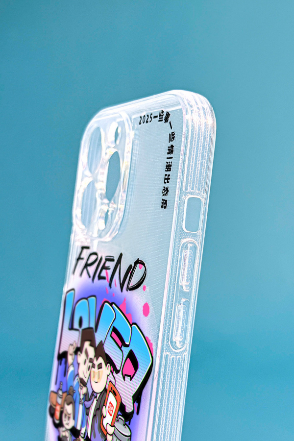 一些事一些情Friend的透明手机壳