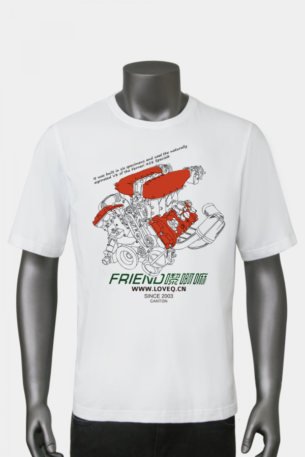 FRIEND嚟啊嘛圆领Tee（宽松版型）