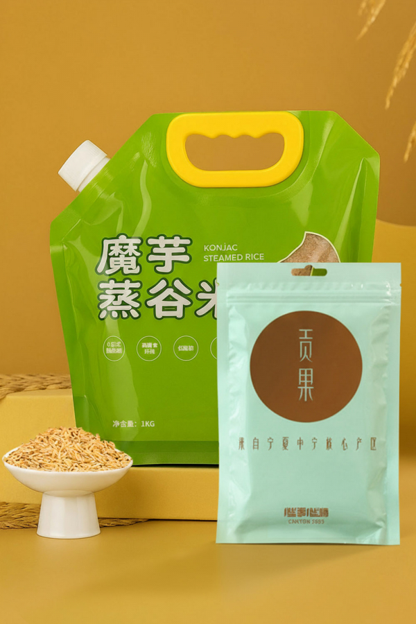2袋贡果+1袋魔芋蒸谷米