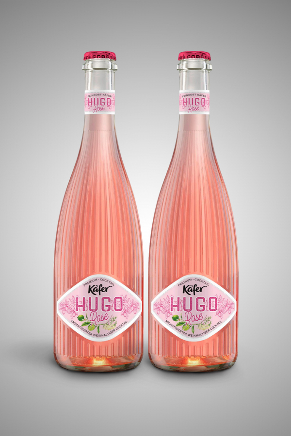 馥达HUGO桃红微气泡鸡尾酒2瓶