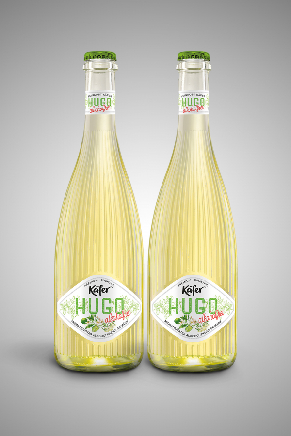 馥达HUGO无醇微气泡鸡尾酒2瓶