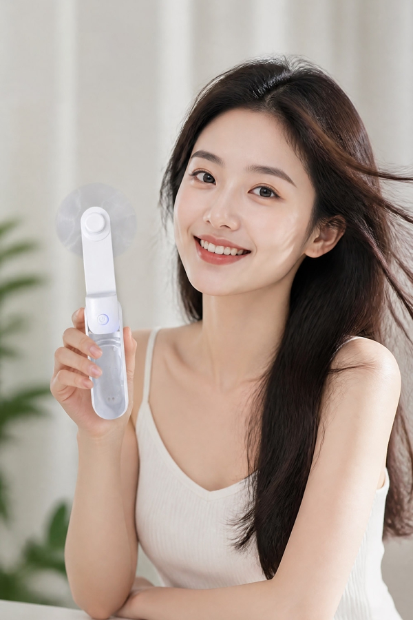 POM可折叠手持电风扇