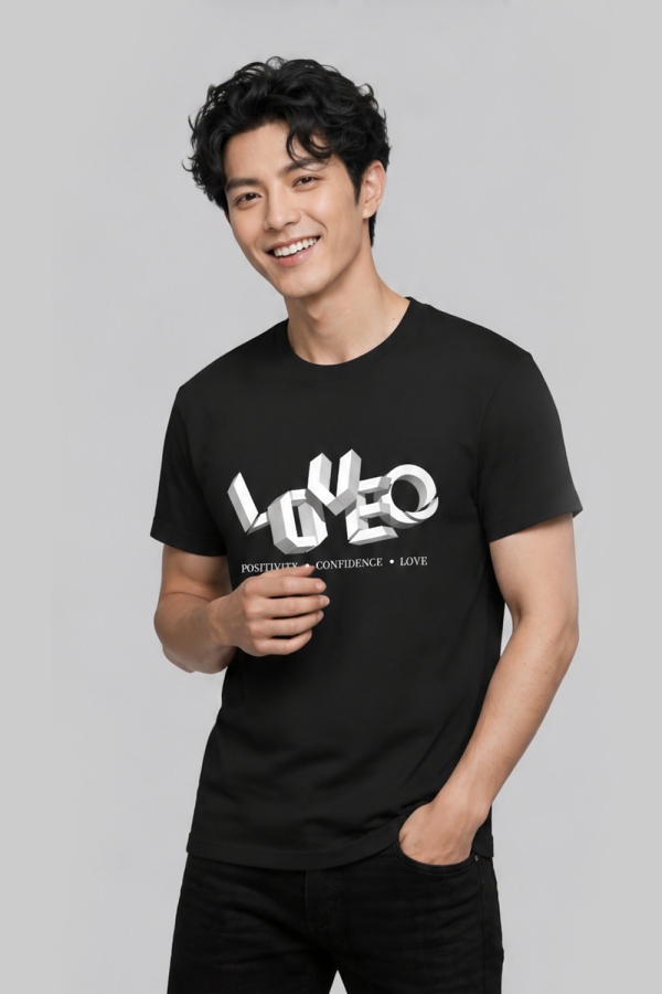 LoveQ 圆领Tee(黑色)