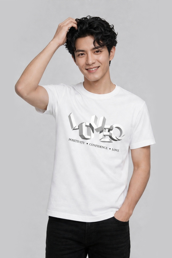LoveQ 圆领Tee(白色)
