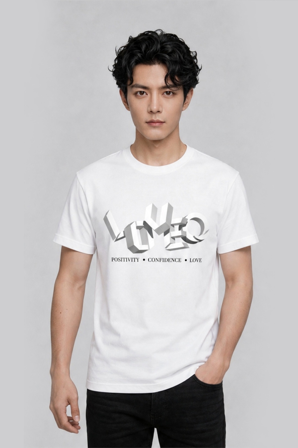 LoveQ 圆领Tee(白色)