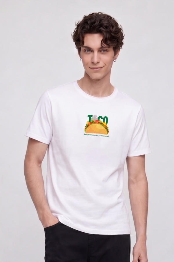 TACO白色M码